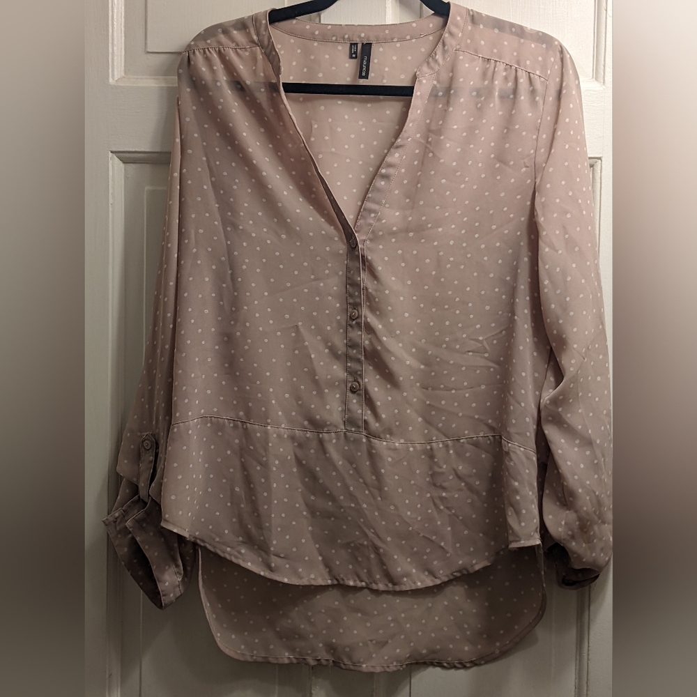 Light Pink  Maurices Blouse